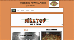 Desktop Screenshot of hilltoppizzaplanet.com