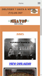 Mobile Screenshot of hilltoppizzaplanet.com